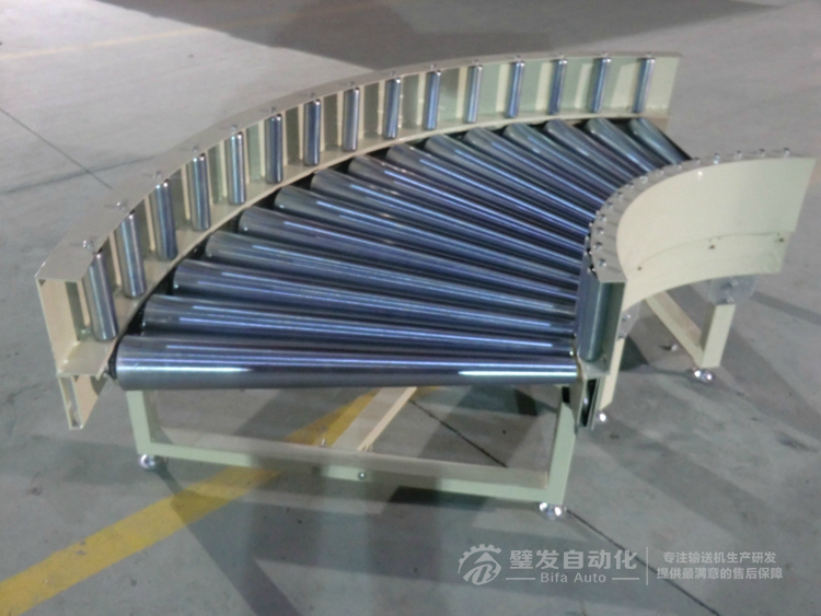 轉彎滾筒傳送設備